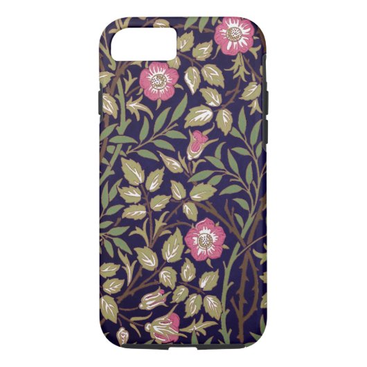 William Morris Sweet Briar Floral Art Case-Mate iPhone Case (Achterkant)