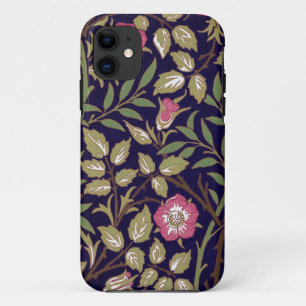 William Morris Sweet Briar Floral Art iPhone 11 Hoesje