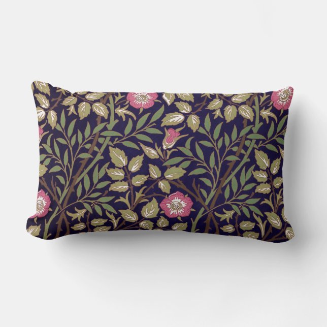 William Morris Sweet Briar Floral Art Kussen (Voorkant)