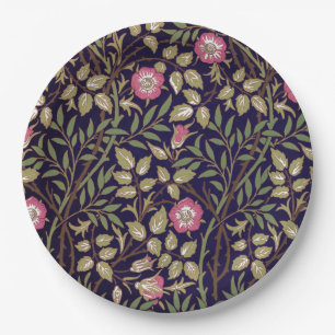 William Morris Sweet Briar Floral Art Papieren Bordje