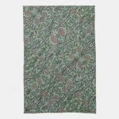 William Morris  Sweet Briar Rozen Foliage Theedoek (Verticaal)