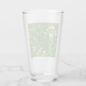 William Morris Sweet Pea Floral Design Glas (Achterkant)