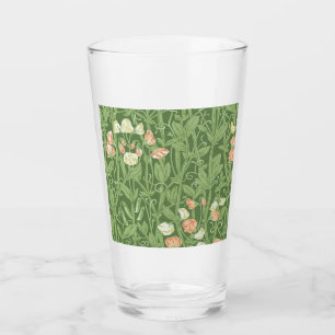William Morris Sweet Pea Floral Design Glas
