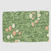 William Morris Sweet Pea Floral Design Golfhanddoek (Horizontaal)