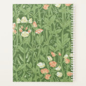 William Morris Sweet Pea Floral Design Planner (Achterkant)