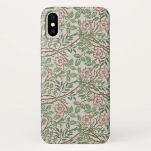 William Morris Sweetbriar Floral Art Nouveau iPhone X Hoesje