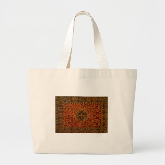 william morris tapestry tappet artwork grote tote bag (Voorkant)
