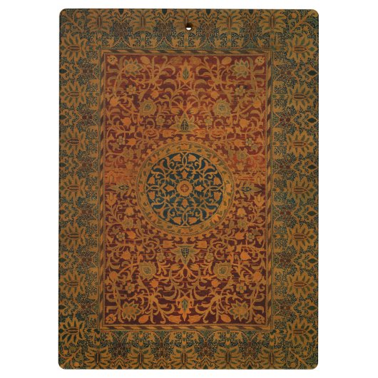 William Morris Tapijt Tapijt Tapijt Rug Klembord (Achterkant)