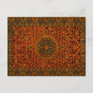 William Morris Tapijt Tapijt Vloerkleed Briefkaart