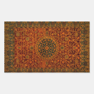William Morris Tapijt Tapijt Vloerkleed Rechthoekige Sticker