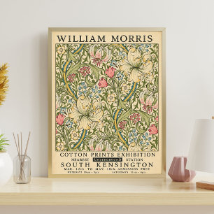 William Morris Tentoonstellingsposter Vintage Bo Poster