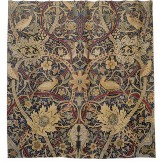 William Morris Textiel Patroon Bullerwood Douchegordijn