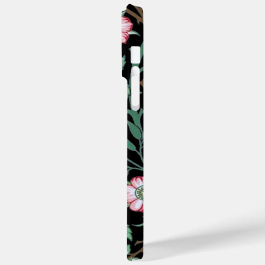 William Morris Textiel Patroon Iphone Case (Achterkant / Links)