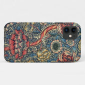 William Morris Textiel Patroon Iphone Case (Achterkant (horizontaal))