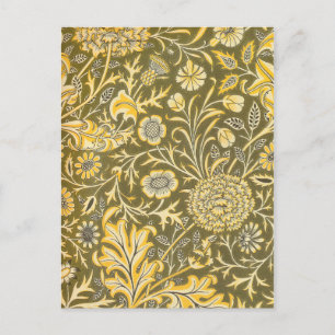 William Morris The Cherwell Design for Velveteen Briefkaart