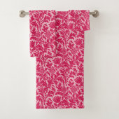 William Morris Thistle Damask, Fuchsia Pink (En situation)