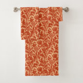 William Morris Thistle Damask, Mandarin Orange (En situation)