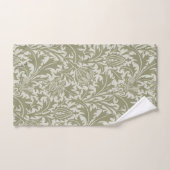 William Morris Thistle Sage Green Motif (Serviette à main)