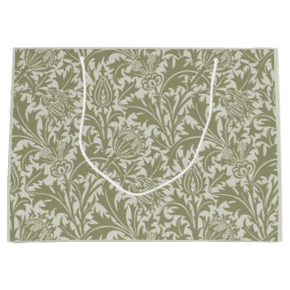 William Morris Thistle Sage Green Pattern Groot Cadeauzakje