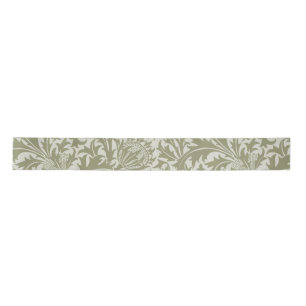 William Morris Thistle Sage Green Pattern Lint