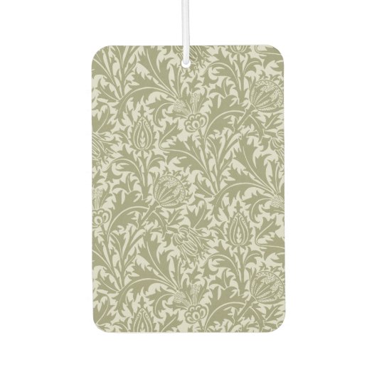 William Morris Thistle Sage Green Pattern Luchtverfrisser (Voorkant)