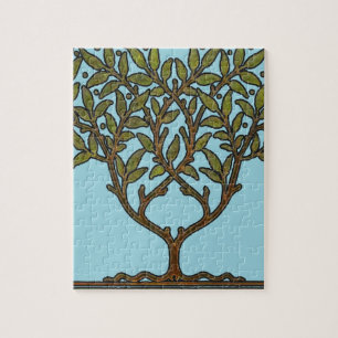 William Morris Tree Frieze Bloemenbehang Legpuzzel