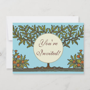 William Morris Tree Frieze Floral Wallpaper Kaart