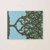 William Morris Tree Frieze Floral Wallpaper Legpuzzel (Horizontaal)