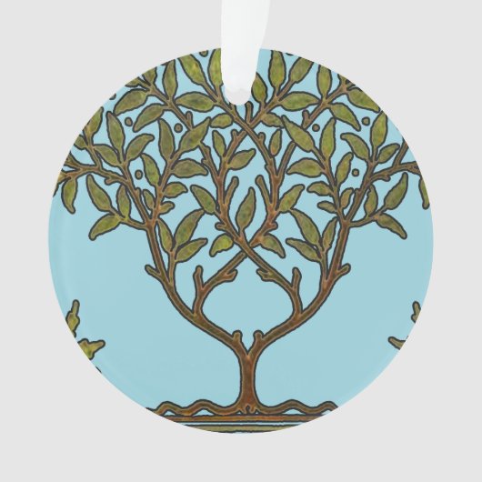 William Morris Tree Frieze Floral Wallpaper Ornament (voorkant)