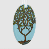 William Morris Tree Frieze Floral Wallpaper Ornament (voorkant)