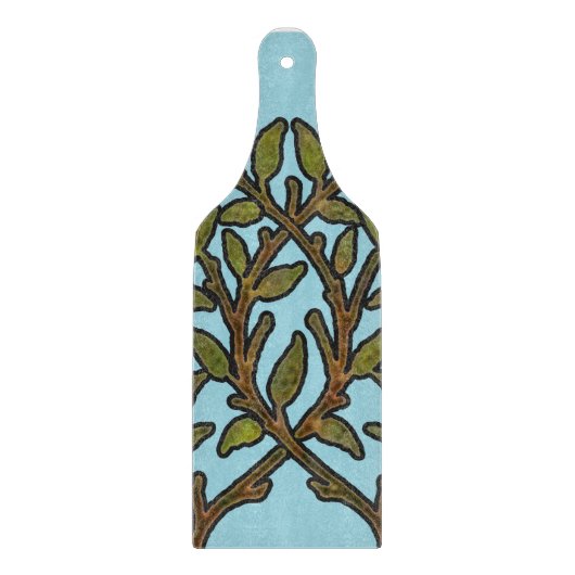 William Morris Tree Frieze Floral Wallpaper Snijplank (Voorkant)