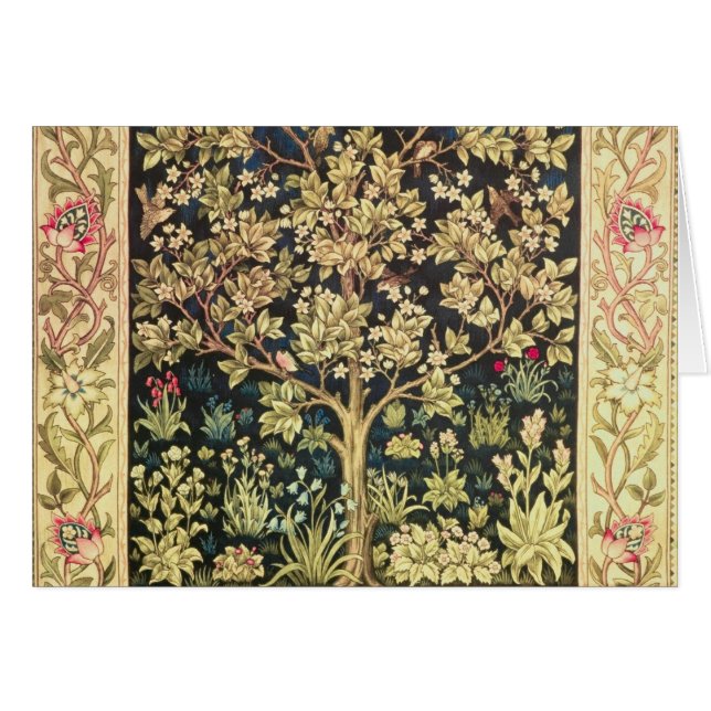 William Morris Tree of Life (Voorkant Horizontaal)