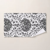 William Morris Tree of Life, Black & White Bad Handdoek (Handdoek)
