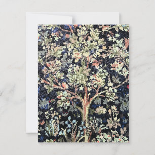 William Morris Tree of Life Flat Kaart