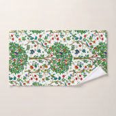 William Morris Tree of Life, Green & Multi Bad Handdoek (Handdoek)