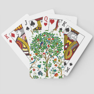 William Morris Tree of Life Pattern Pokerkaarten