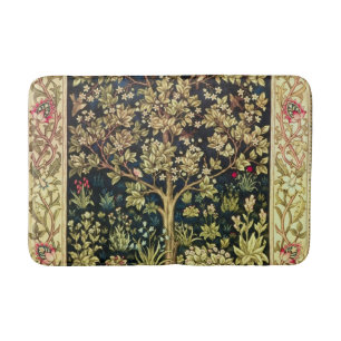 William Morris Tree of Life pre-Raphaelite Badmat