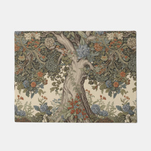William Morris Tree of Life pre-Raphaelite Deurmat