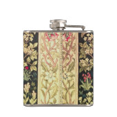 William Morris Tree of Life  pre-Raphaelite Heupfles (Achterkant)