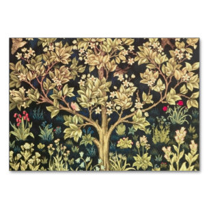 William Morris Tree of Life pre-Raphaelite Kaart