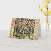 William Morris Tree of Life pre-Raphaelite Kaart (Gele Bloem)