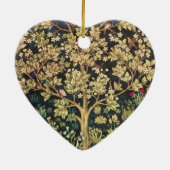 William Morris Tree of Life  pre-Raphaelite Keramisch Ornament (Achterkant)