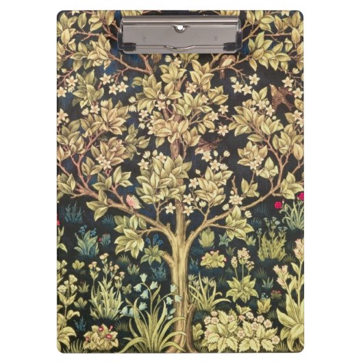William Morris Tree of Life  pre-Raphaelite Klembord (Voorkant)
