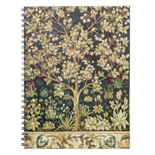 William Morris Tree of Life  pre-Raphaelite Notitieboek