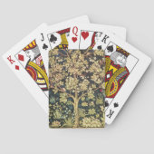 William Morris Tree of Life  pre-Raphaelite Pokerkaarten (Achterkant)