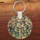 William Morris Tree of Life pre-Raphaelite Sleutelhanger (Voorkant)