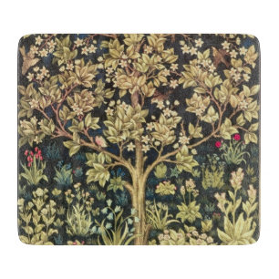 William Morris Tree of Life pre-Raphaelite Snijplank