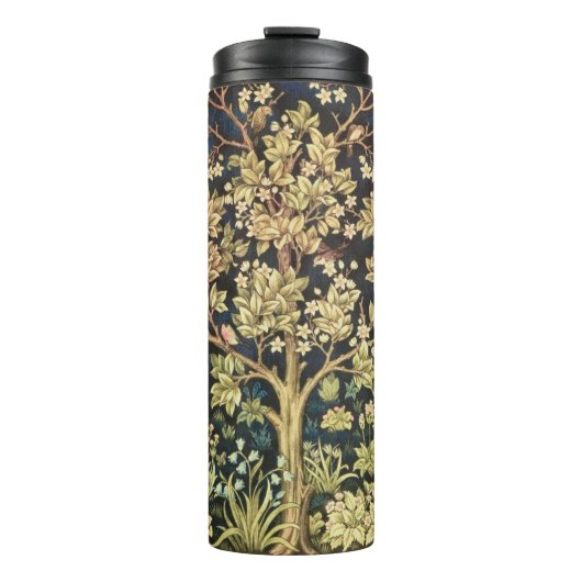 William Morris Tree of Life pre-Raphaelite Thermosbeker (Voorkant)