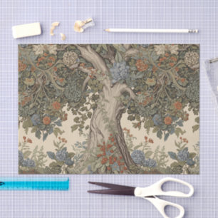 William Morris Tree of Life pre-Raphaelite Tissuepapier