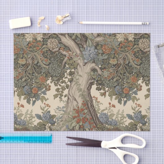 William Morris Tree of Life pre-Raphaelite Tissuepapier (Craft)
